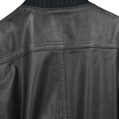 Gucci Calf Leather Jacket Black #44