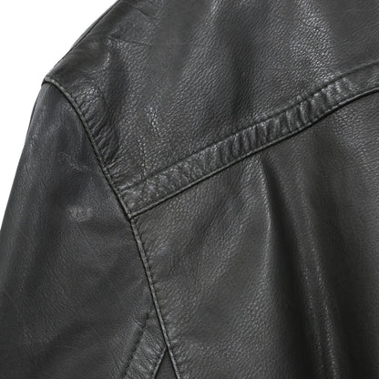 Gucci Calf Leather Jacket Black #44
