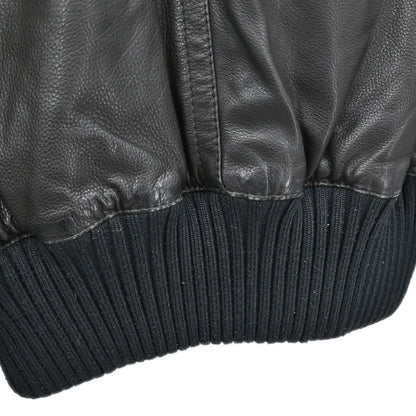 Gucci Calf Leather Jacket Black #44