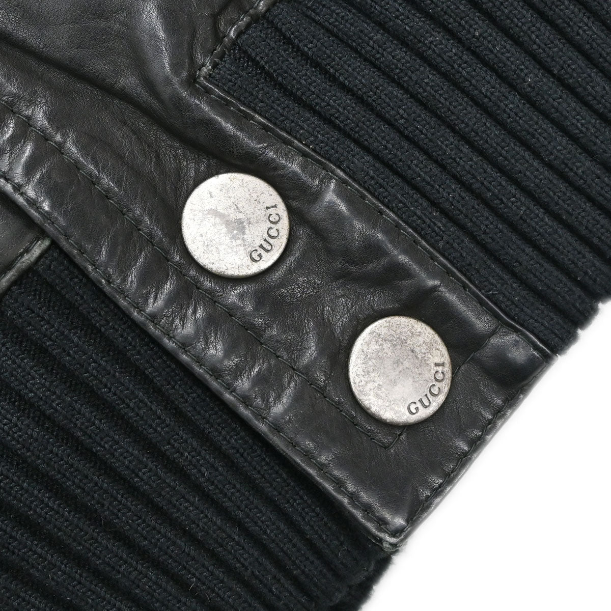Gucci Calf Leather Jacket Black #44