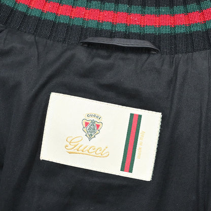 Gucci Calf Leather Jacket Black #44