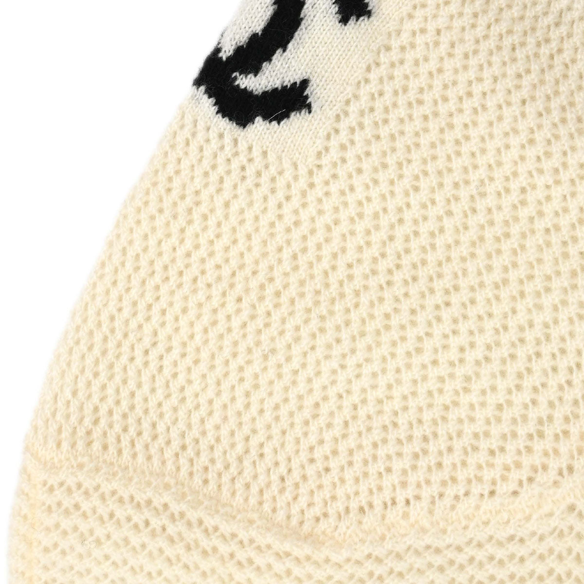 Chanel 2001 Short Sleeve Knit Top Ivory #42