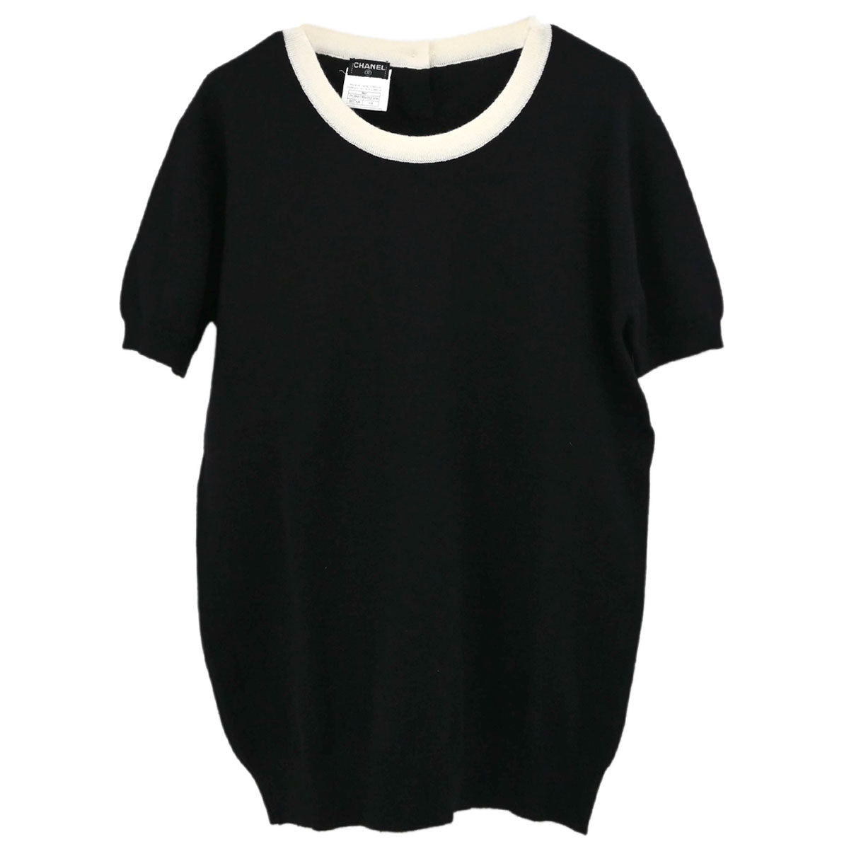 Chanel 1996 Set Cardigan Top Black #44