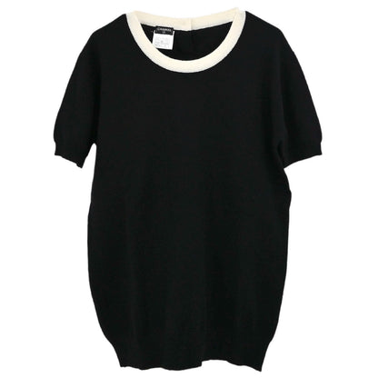 Chanel 1996 Set Cardigan Top Black #44