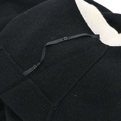 Chanel 1996 Set Cardigan Top Black #44