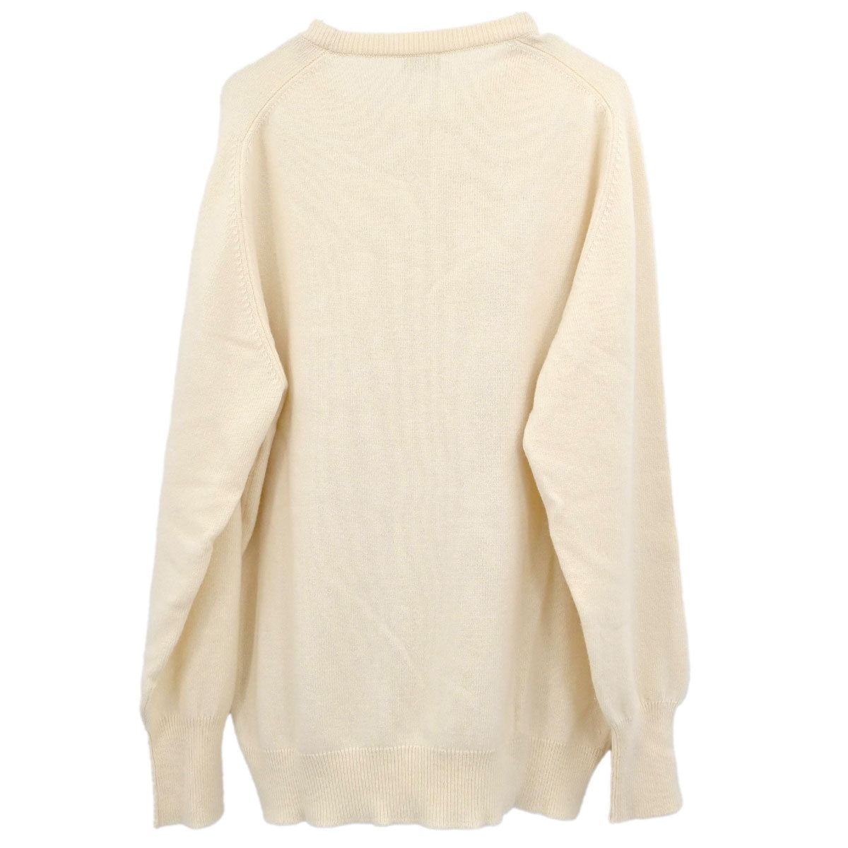 Chanel Pullover Sweater Top Ivory