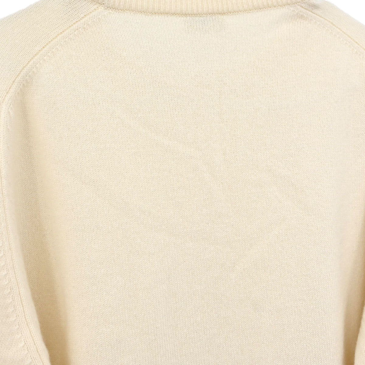 Chanel Pullover Sweater Top Ivory
