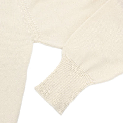 Chanel Pullover Sweater Top Ivory