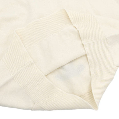 Chanel Pullover Sweater Top Ivory