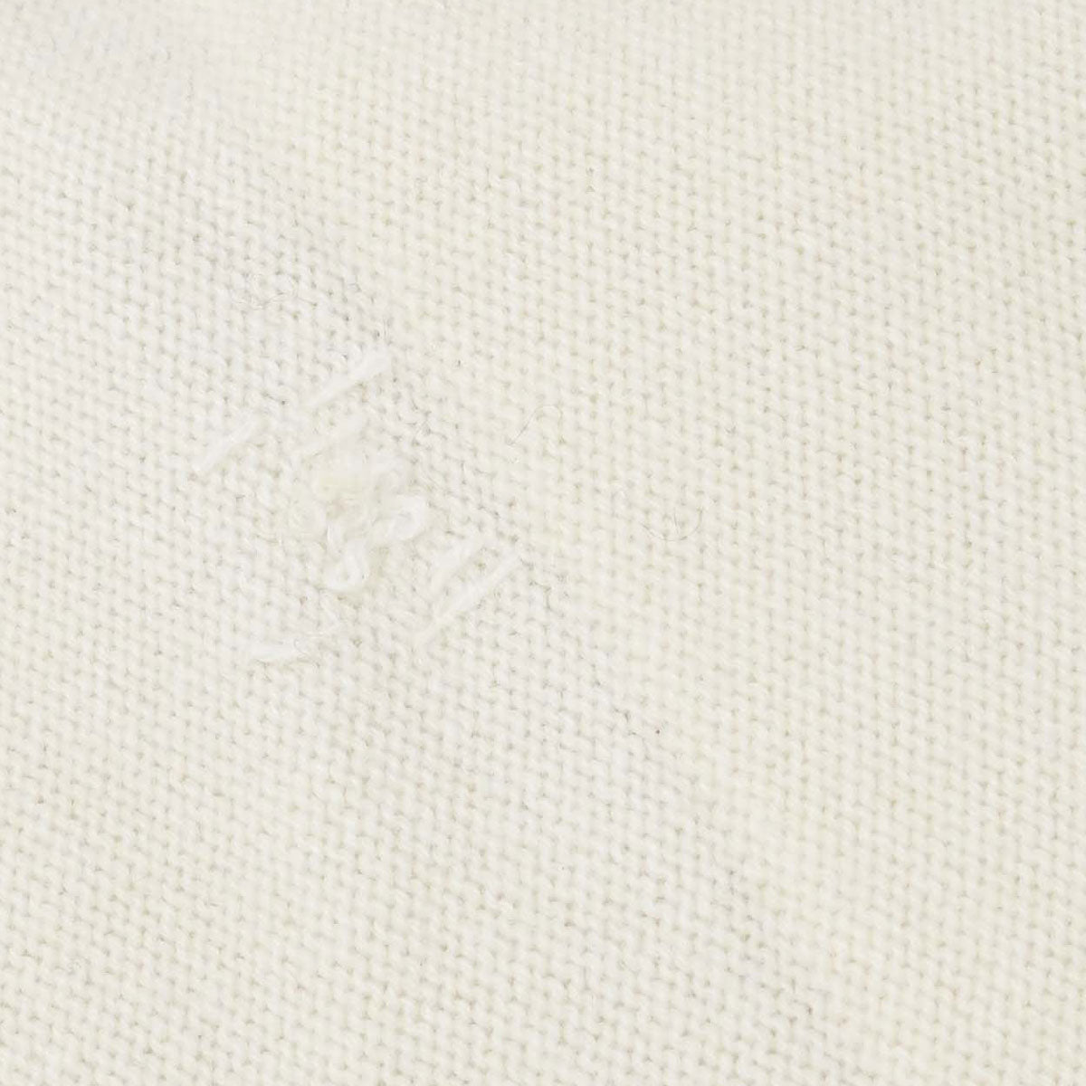 Chanel Pullover Sweater Top Ivory