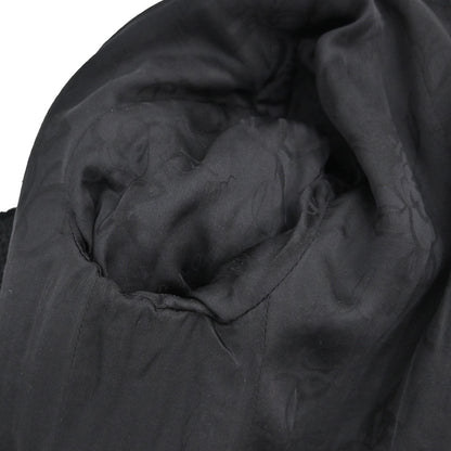 Chanel 2012 Double Breasted Jacket Tweed Black #34
