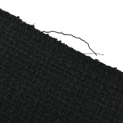 Chanel 2012 Double Breasted Jacket Tweed Black #34