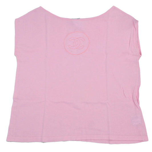Chanel 2007 Sleeveless Top Pink #46