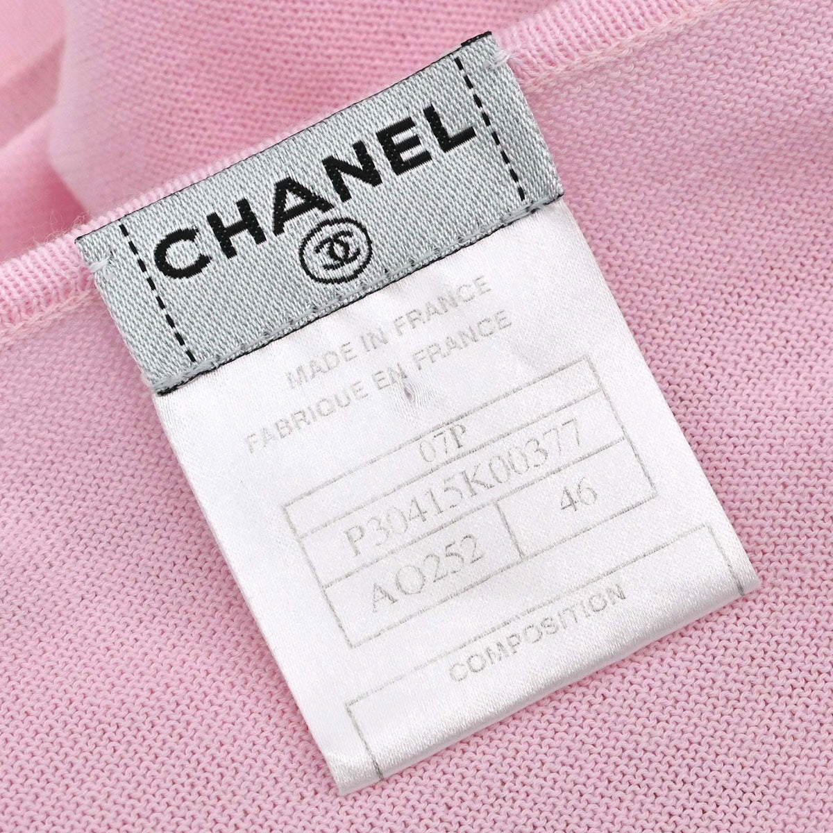 Chanel 2007 Sleeveless Top Pink #46