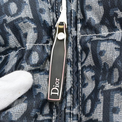 Christian Dior 2003 Zip Up Puffer Jacket Trotter Navy #40
