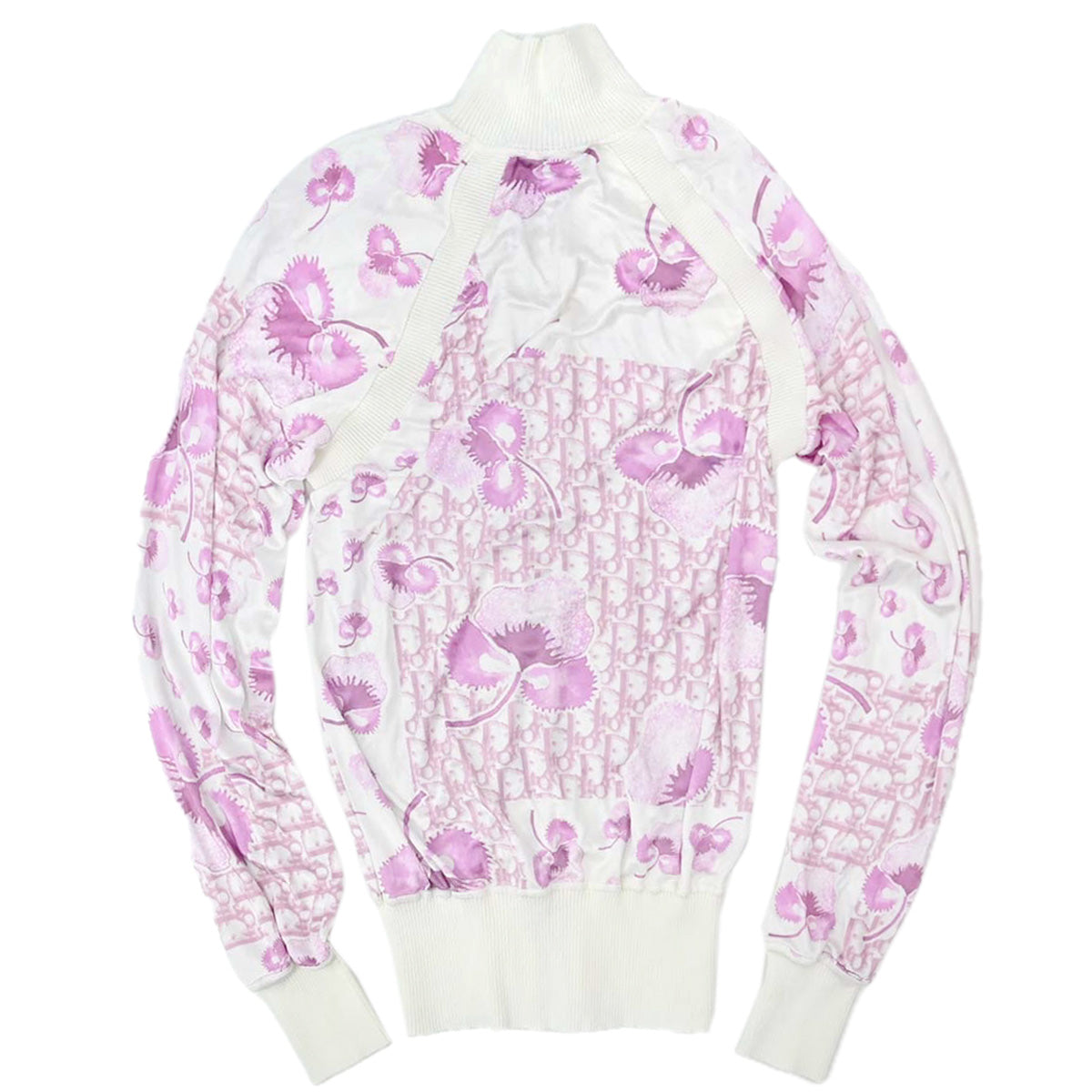 Christian Dior 2005 Trotter Print Zip Up Jacket Pink #36