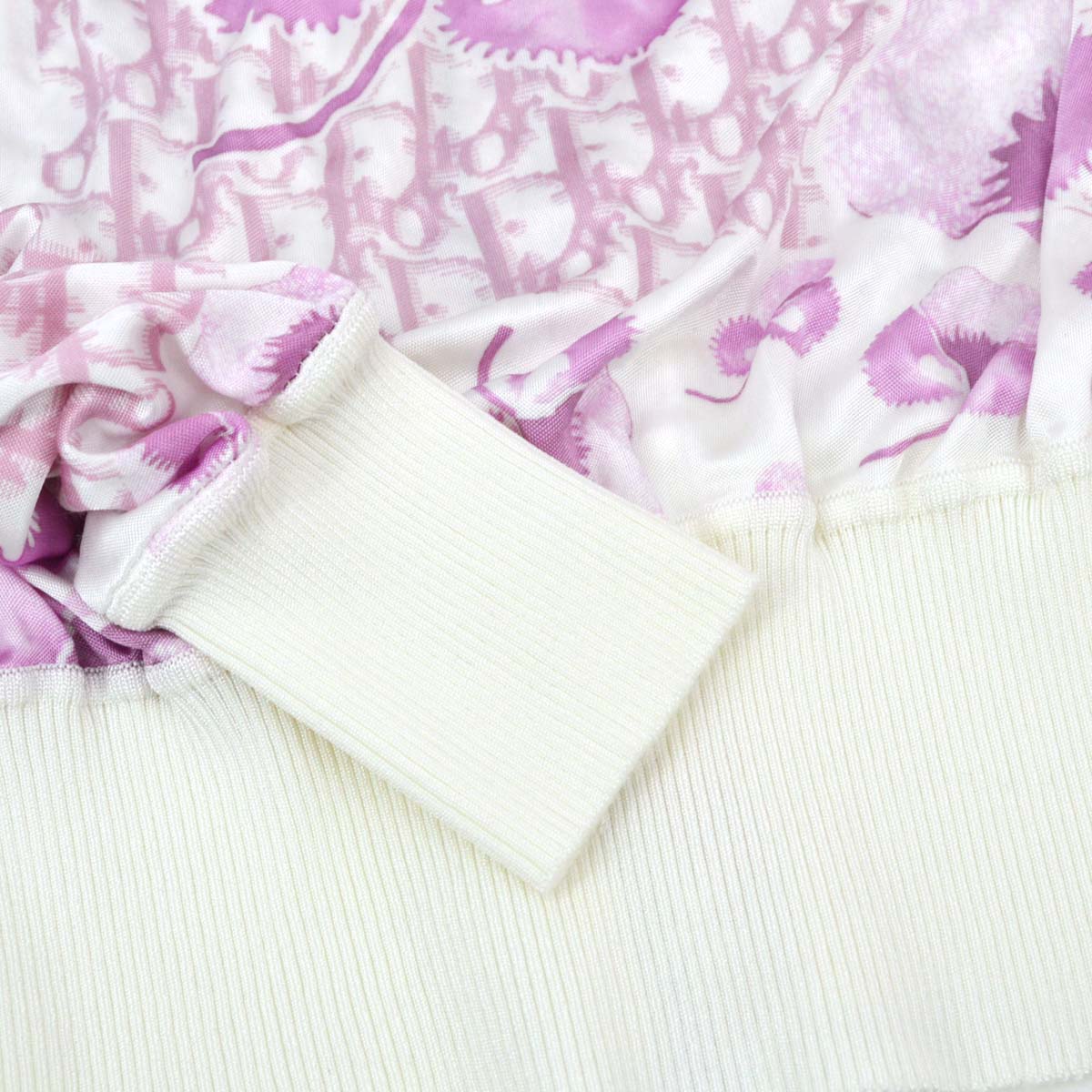 Christian Dior 2005 Trotter Print Zip Up Jacket Pink #36