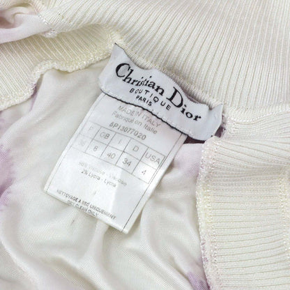 Christian Dior 2005 Trotter Print Zip Up Jacket Pink #36