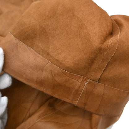 Christian Dior 2002 Goatskin Leather Pants Brown #34