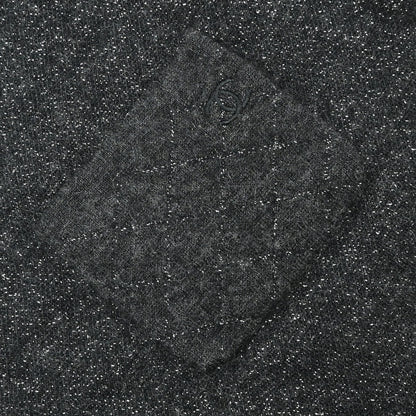 Chanel 2006 Short Sleeve T-shirt Glitter Top Dark Gray #38