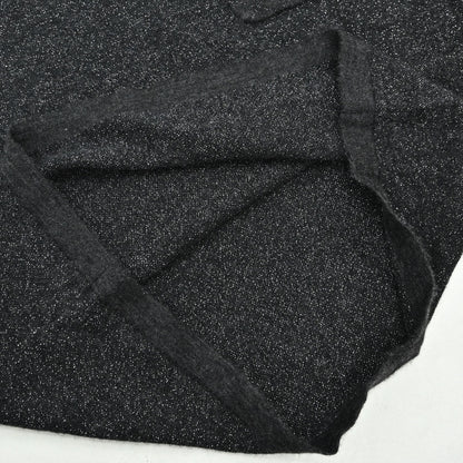 Chanel 2006 Short Sleeve T-shirt Glitter Top Dark Gray #38