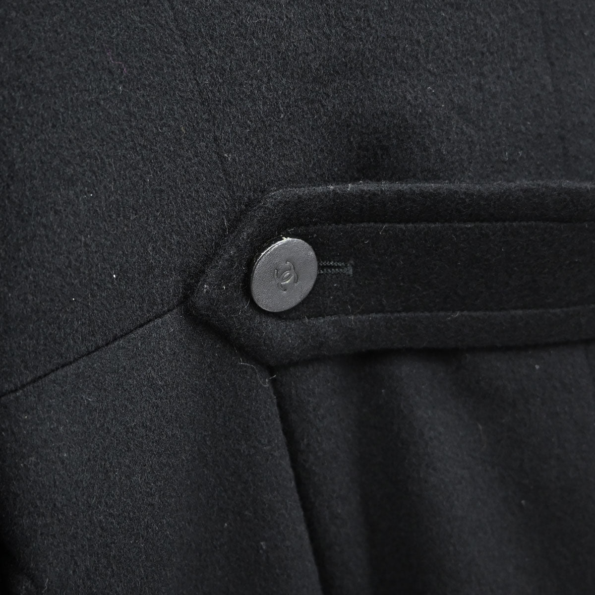 Chanel 2001 Cashmere Double-Breasted Jacket #34