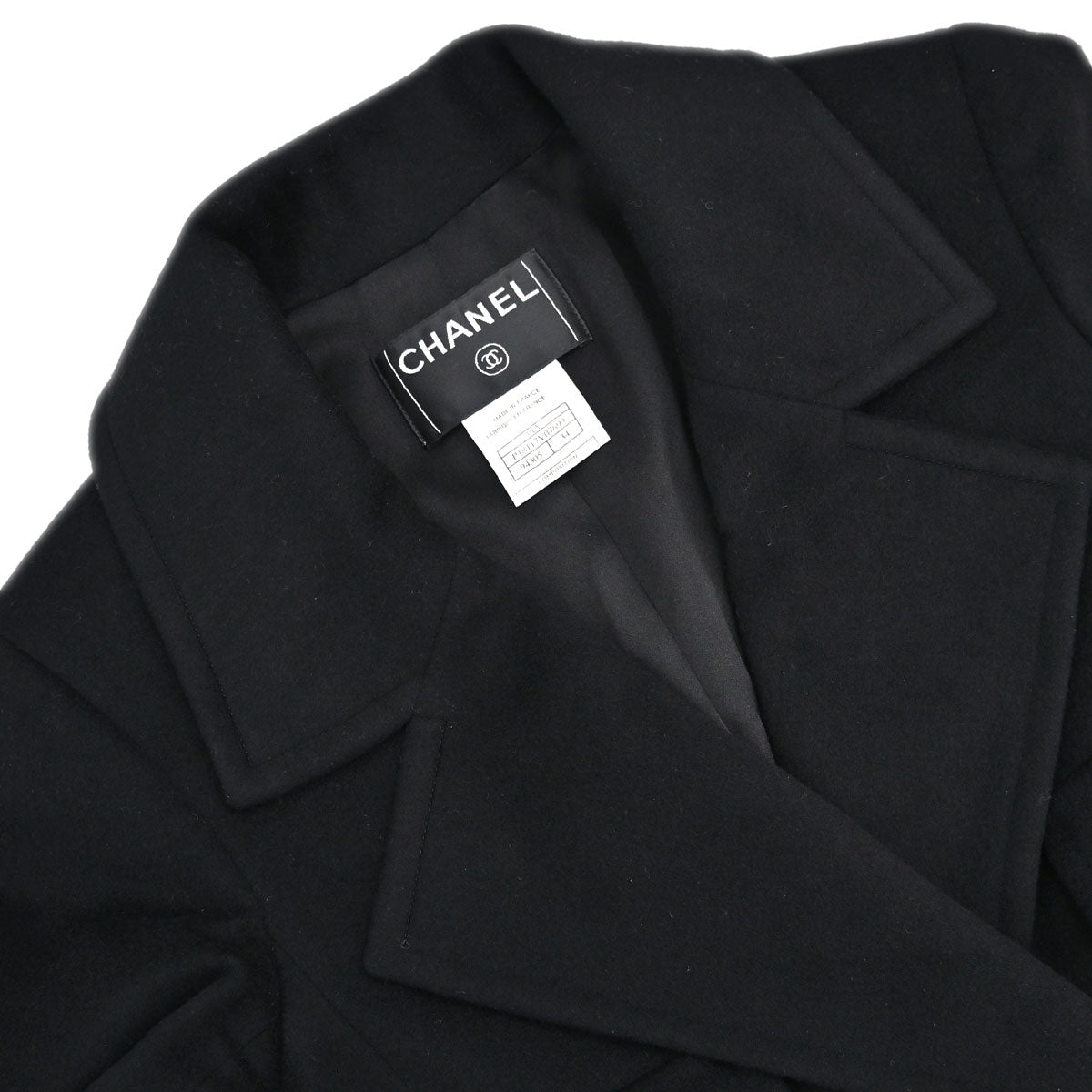 Chanel 2001 Cashmere Double-Breasted Jacket #34