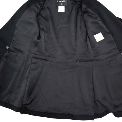 Chanel 2001 Cashmere Double-Breasted Jacket #34