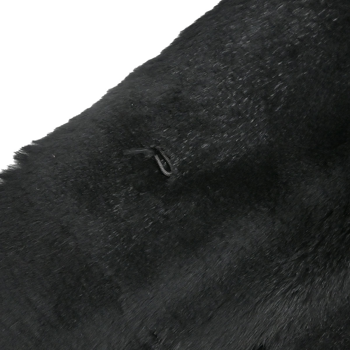 Chanel 2001 Rabbit Fur Trim Tweed A-Line Long Coat #38