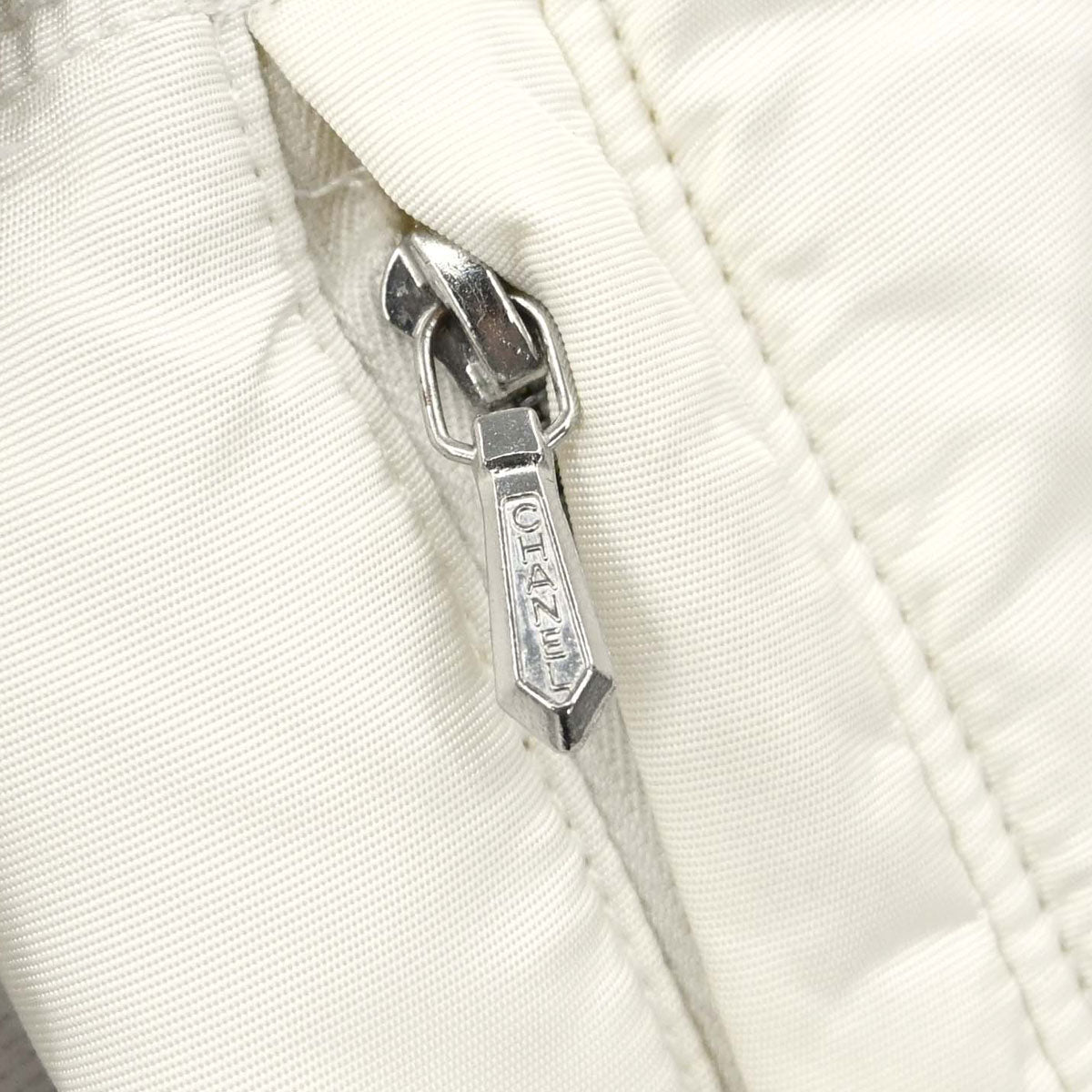 Chanel 2000 Sport Line Zip Up Coat White #40