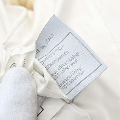 Chanel 2000 Sport Line Zip Up Coat White #40