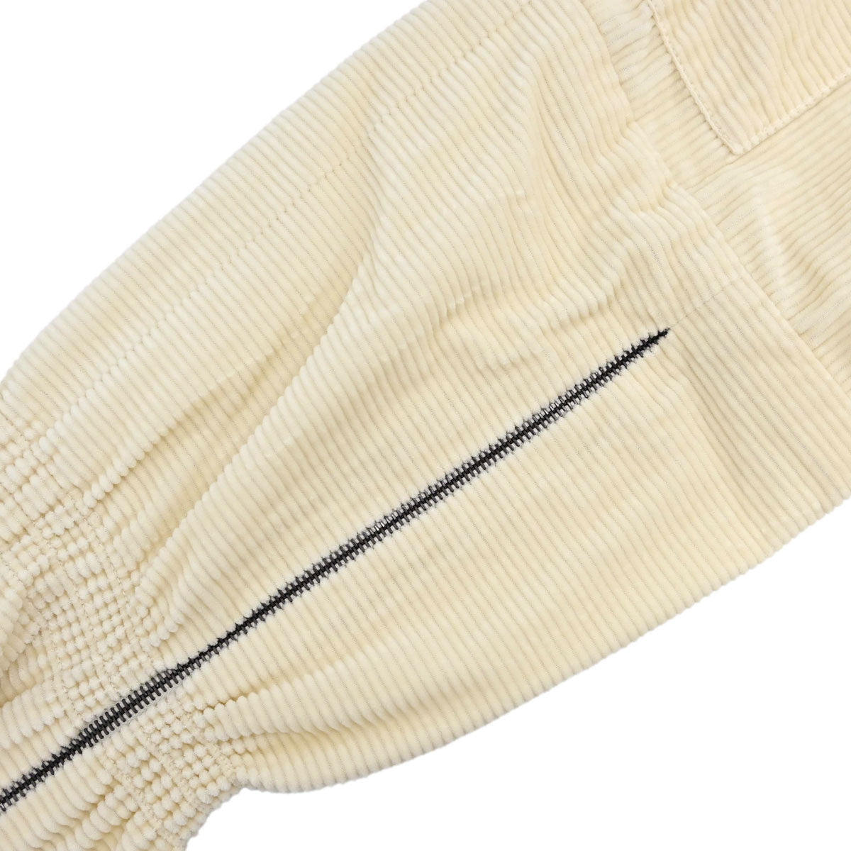 Chanel Sport Line Long Pants Corduroy Ivory #38