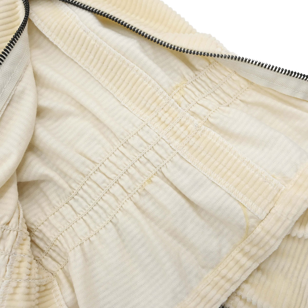 Chanel Sport Line Long Pants Corduroy Ivory #38