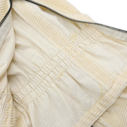 Chanel Sport Line Long Pants Corduroy Ivory #38