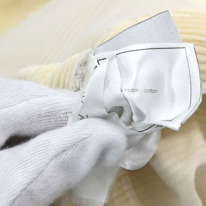 Chanel Sport Line Long Pants Corduroy Ivory #38