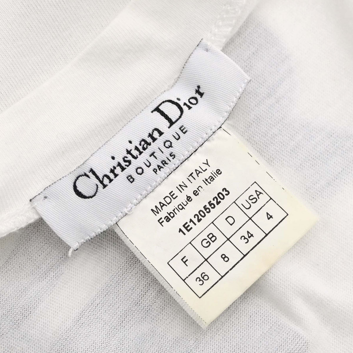 Christian Dior 2001 John Galliano J'ADORE DIOR Zipper Tank Top #36