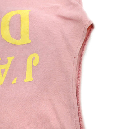 Christian Dior 2002 Tank Top Logo Print Pink #40