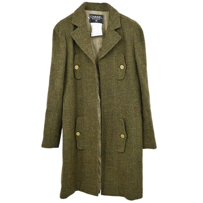Chanel 1994 Tweed Coat #38
