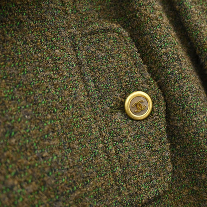 Chanel 1994 Tweed Coat #38