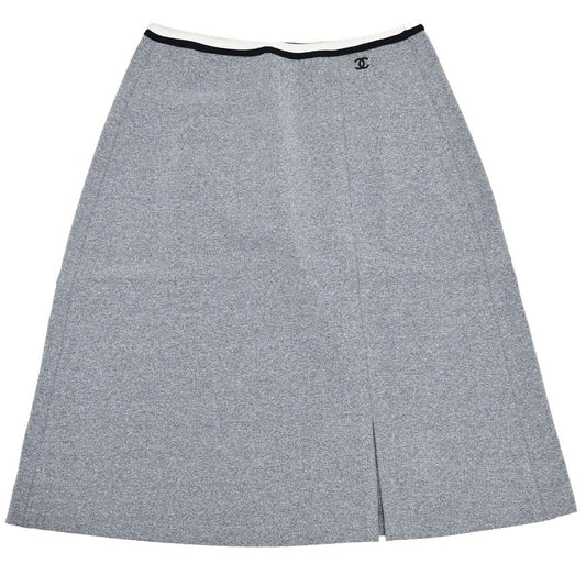 Chanel 1998 Skirt Gray #36