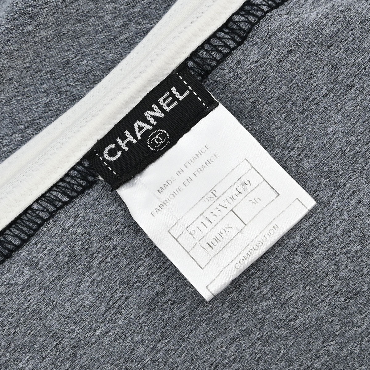 Chanel 1998 Skirt Gray #36