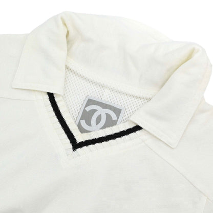 Chanel 2004 Sport Line Short Sleeve Top White #34