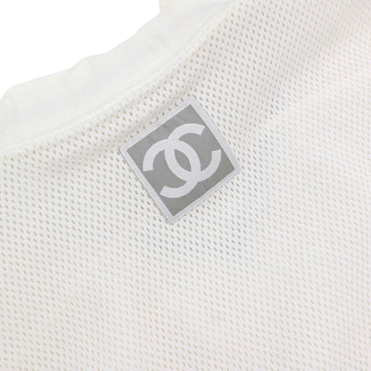 Chanel 2004 Sport Line Short Sleeve Top White #34