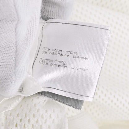 Chanel 2004 Sport Line Short Sleeve Top White #34