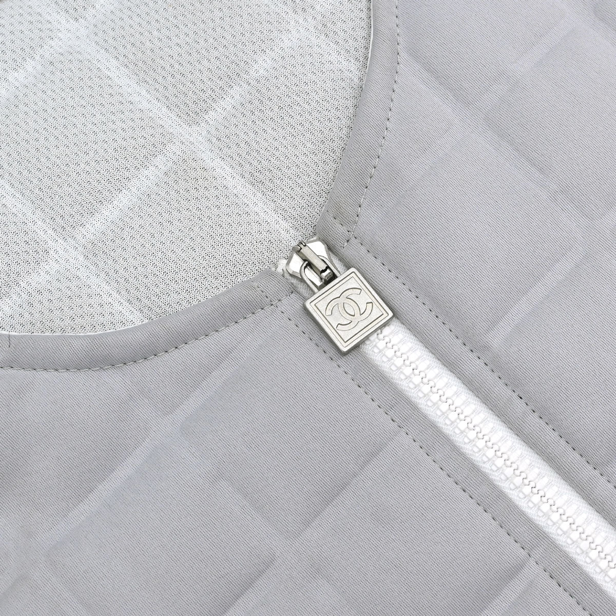 Chanel 2004 Sport Line Vest Gray #38