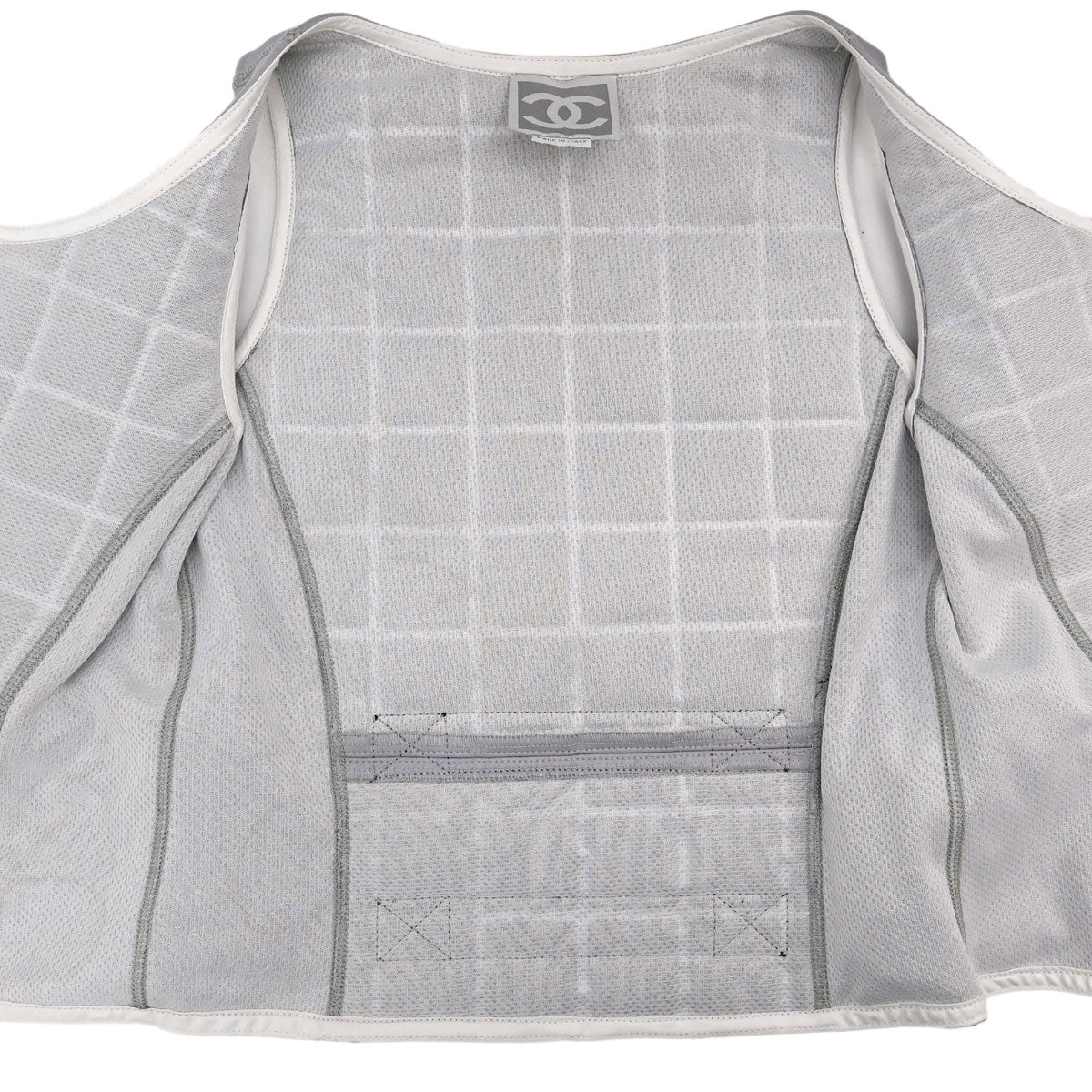Chanel 2004 Sport Line Vest Gray #38