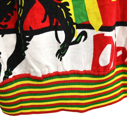 Christian Dior 2004 Dior Mania Short Sleeve Top Rasta-Color #38