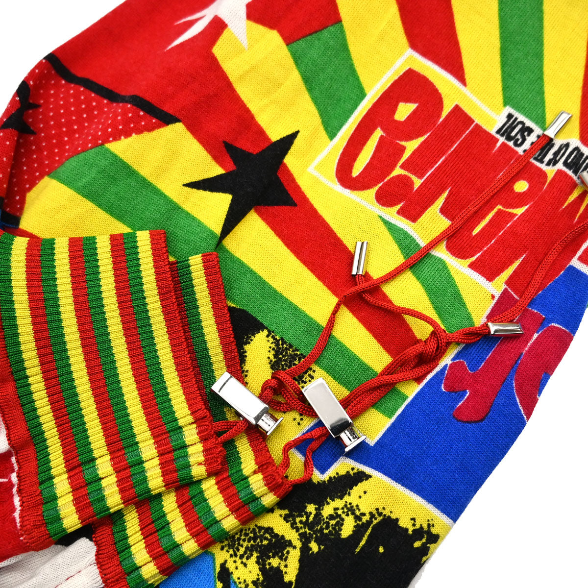 Christian Dior 2004 Dior Mania Short Sleeve Top Rasta-Color #38