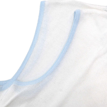 Chanel 2000 Sleeveless Tank Top White #38