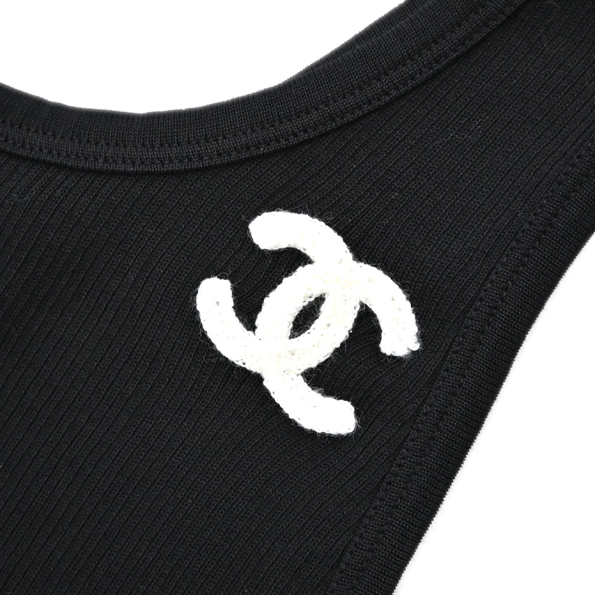 Chanel Tank Top Black #40